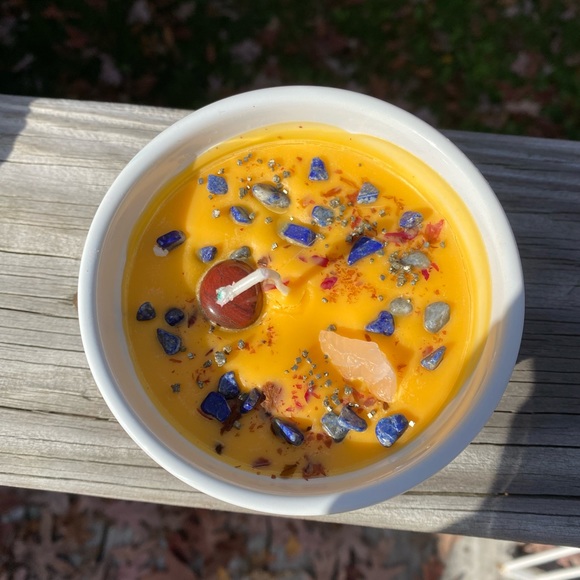 Crystal candle - Picture 1 of 5